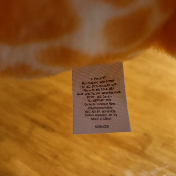 Russ Giraffe Plush 6" LiL Pepper Kenya - Picture 8 of 11